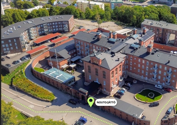 Hotelli Kakolan noutopaikka